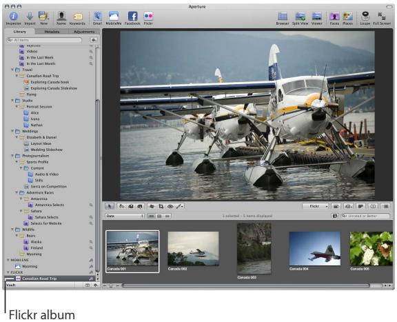 APPLE APERTURE 3 - Publishing Images to Flickr - 1