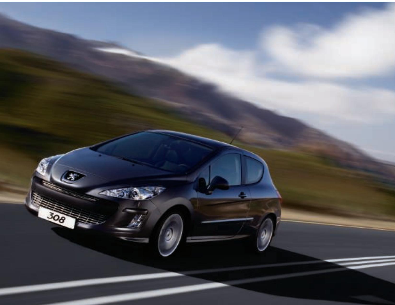 PEUGEOT 308 SW - Détail cuir 308 et 308 SW sièges avant : - 1
