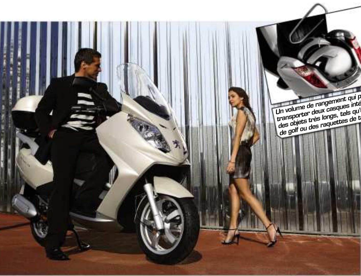 PEUGEOT SATELIS 125 - COUP DE Foudre Pour SON RANGEMENT. - 1