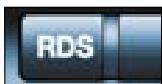 PEUGEOT 206 CC - Utilisation de la fonction RDS (radio data system) sur bande FM - 1