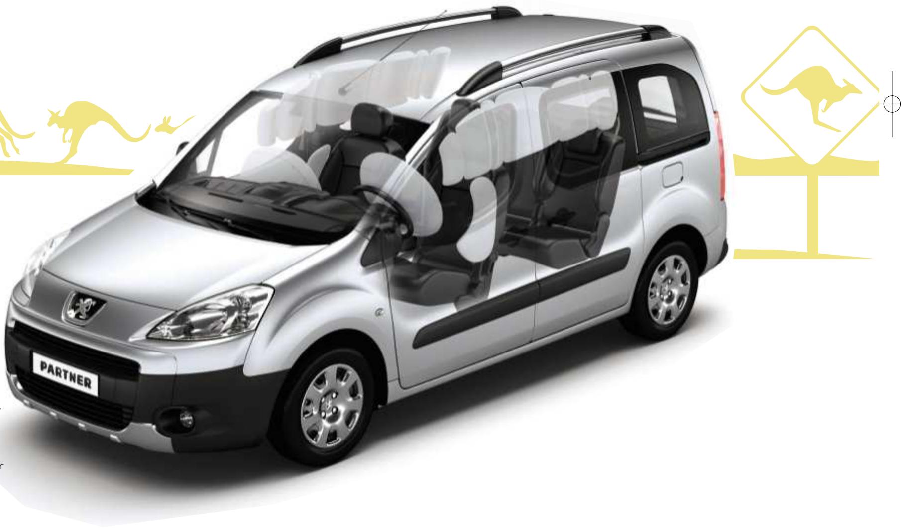 PEUGEOT PARTNER TEPEE - - Fixations Isofix - 1
