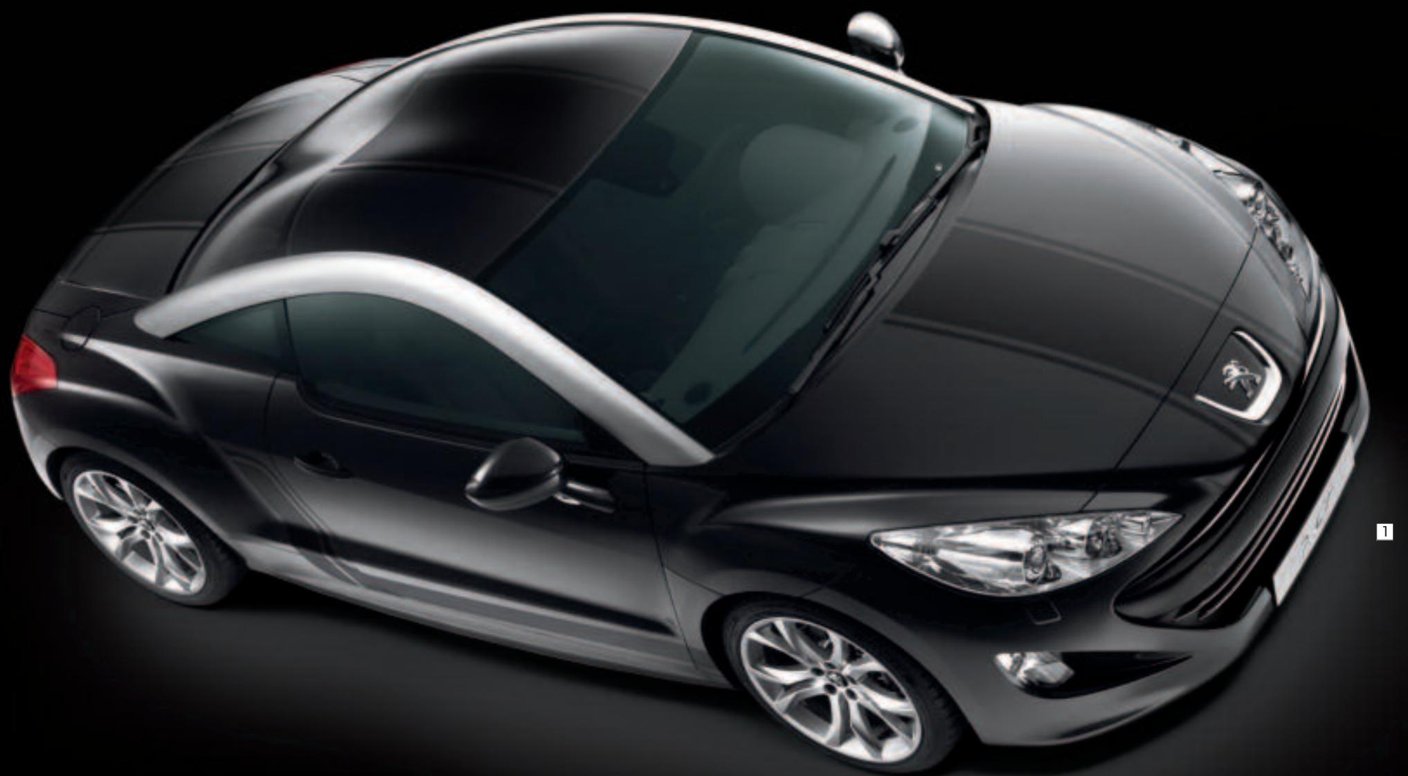 PEUGEOT RCZ - Arches en chrome noir - 3