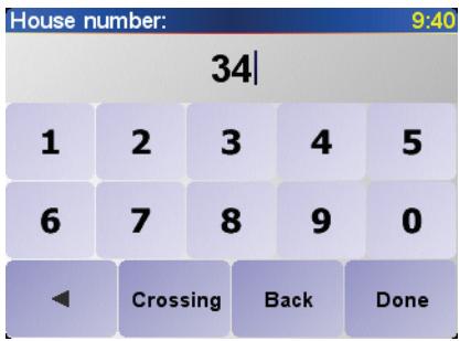 TOMTOM DAIHATSU - Tap Street and house number. - 2