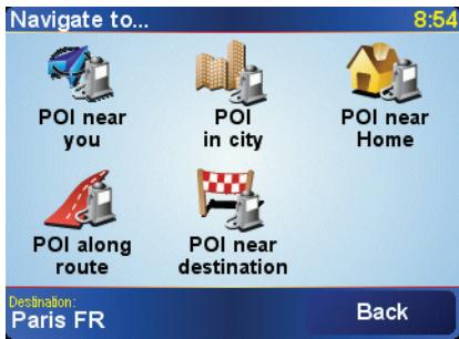 TOMTOM ECLIPSE AVN2227P - Calling a POI - 1