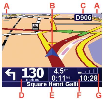 TOMTOM ECLIPSE AVN2227P - Driving View - 1
