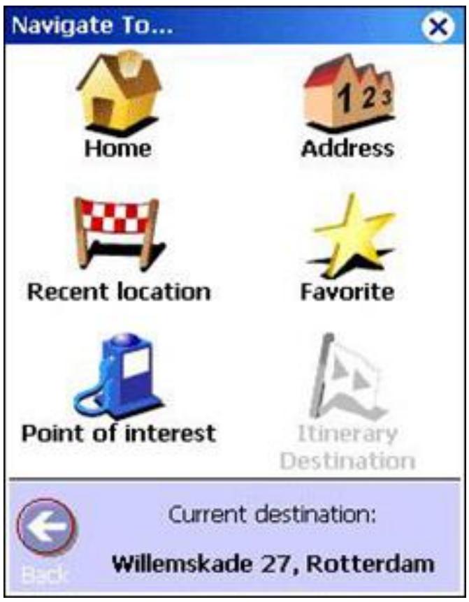 TOMTOM NAVIGATOR 3 - Navigate to an address - 1