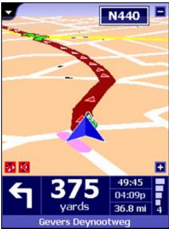 TOMTOM NAVIGATOR 3 - Navigate to an address - 6
