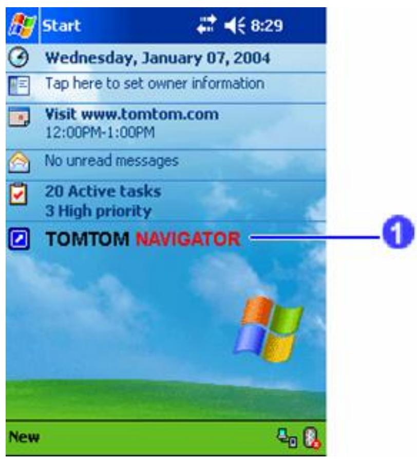 TOMTOM NAVIGATOR 3 - Launching Navigator for the first time - 1