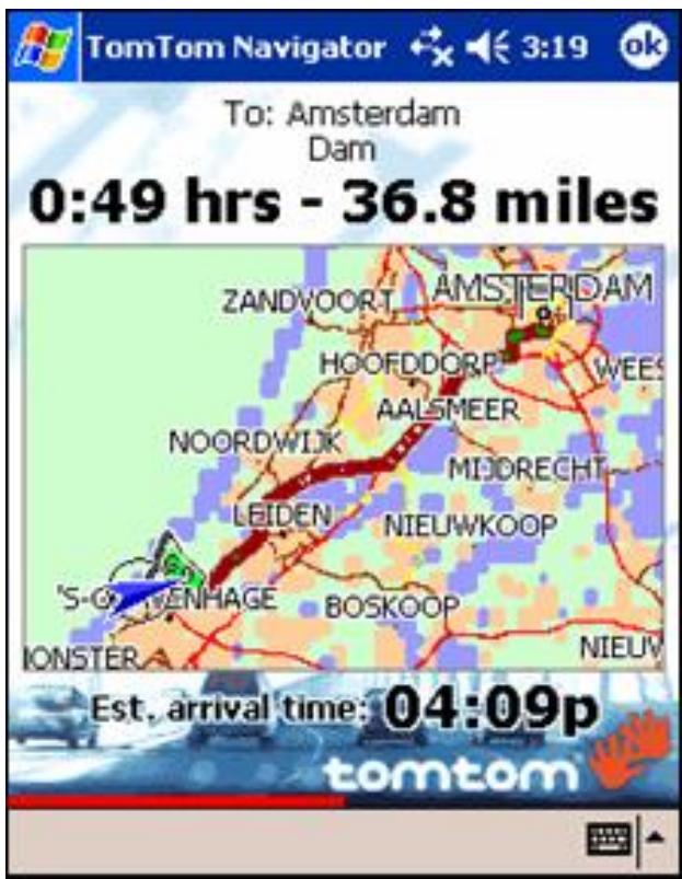 TOMTOM NAVIGATOR 3 - Navigate to an address - 5