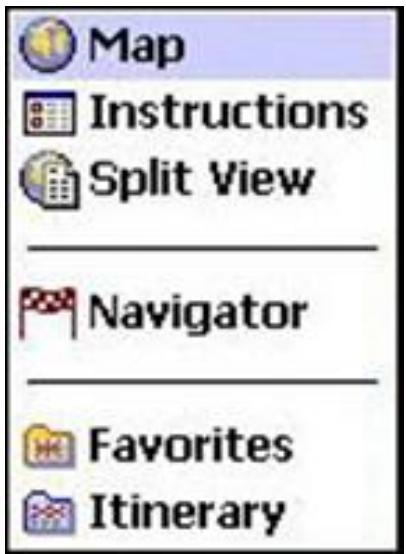 TOMTOM NAVIGATOR 3 - Browsing the map - 1