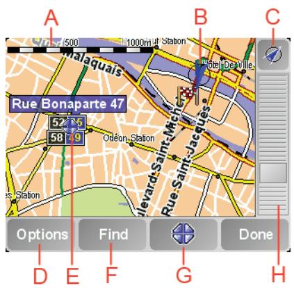 TOMTOM ONE 2ND EDITION - Using the map - 1