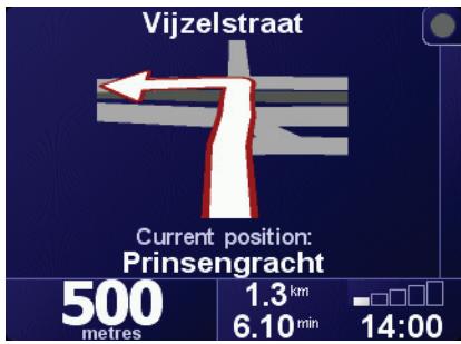 TOMTOM ONE 2ND EDITION - Turn off map display - 1
