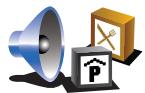 TOMTOM ONE VERSION 3 - How can I set warnings for POIs? - 1