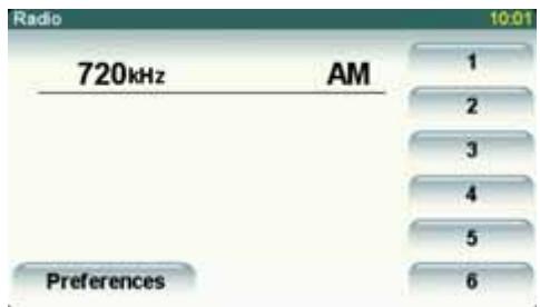 TOMTOM ECLIPSE II (AVN4429) - Using the radio - 1