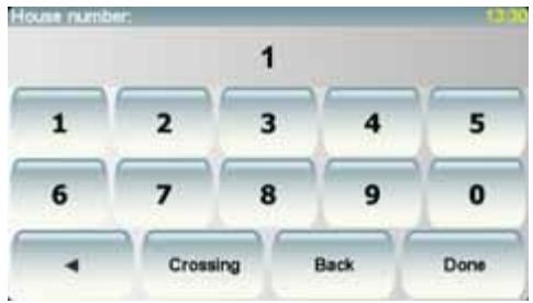 TOMTOM ECLIPSE II AVN4429 - Tap Street and house number. - 4