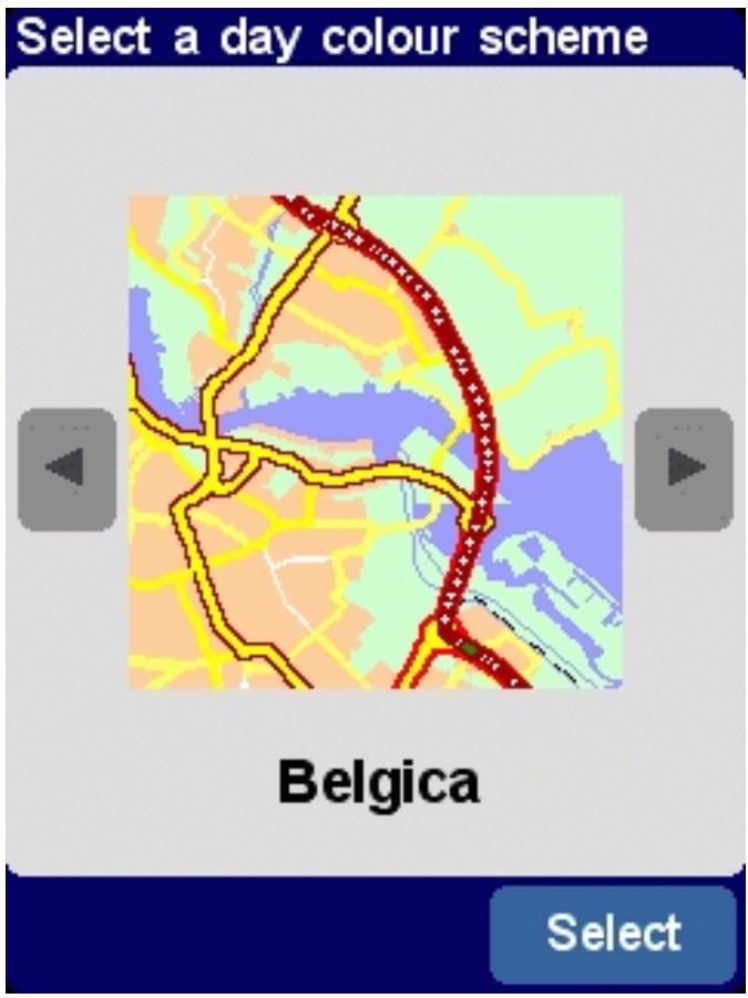 TOMTOM HP NAVIGATION PACK-IPAQ RZ1710/HX2110 - Change map colours - 2
