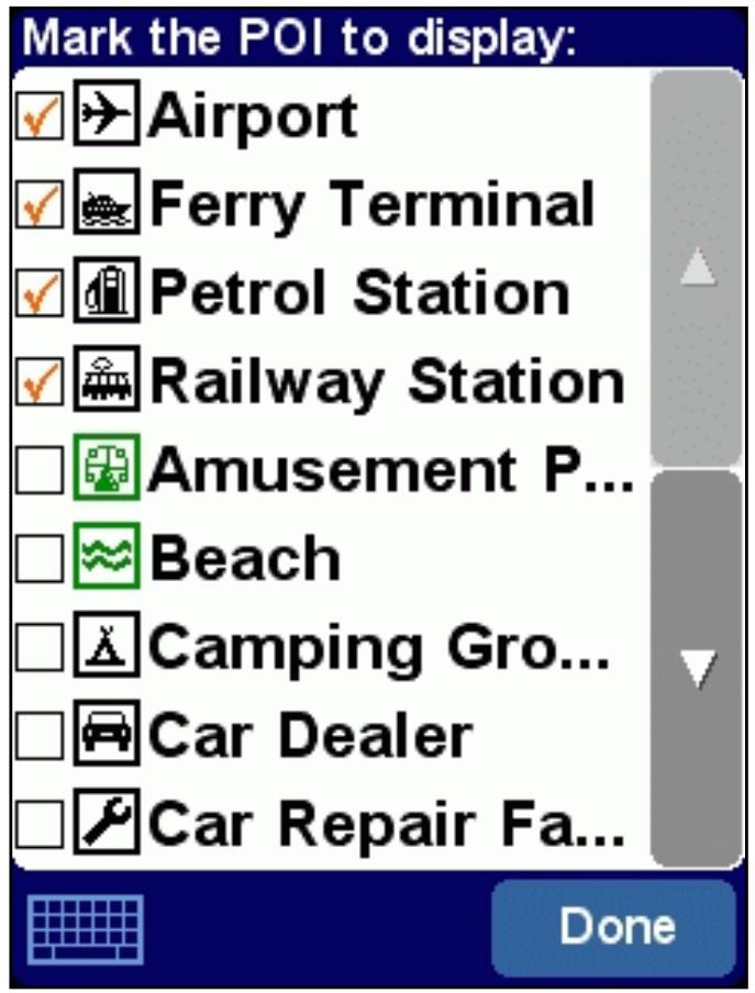 TOMTOM HP NAVIGATION PACK-IPAQ RZ1710/HX2110 - Enable/Disable POI - 2