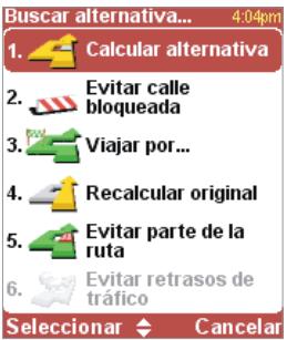 TOMTOM NAVIGATOR 5 - Contenido de la pantalla - 2