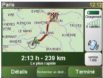 TOMTOM TOYOTA TNS400 - Calcul d'un premier parcours - 6
