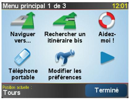 TOMTOM TOYOTA TNS400 - Calcul d'un premier parcours - 1