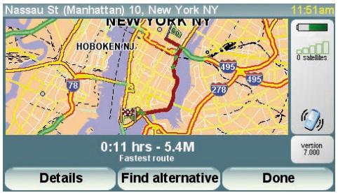TOMTOM 920T - Tap Street and house number. - 5