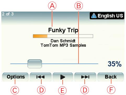 TOMTOM 920T - Now Playing - 1