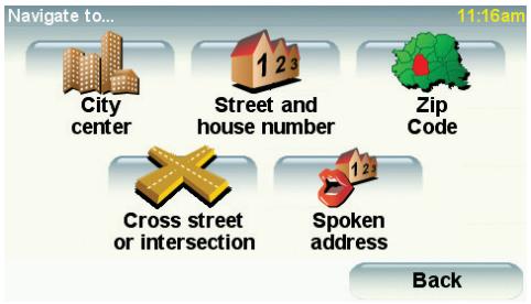 TOMTOM 920T - Tap Street and house number. - 1