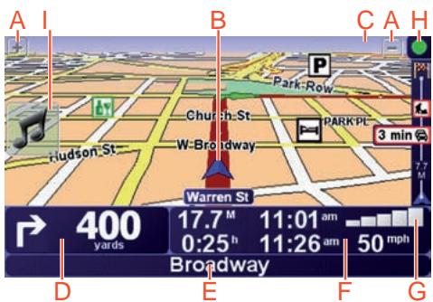 TOMTOM 920T - Driving View - 1
