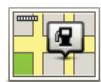 TOMTOM BLUE&ME - Showing POIs on the map - 1