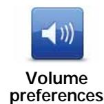 TOMTOM BLUE&ME - Volume preferences - 1