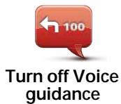 TOMTOM BLUEME - Turn off voice guidance / Turn on voice guidance - 1