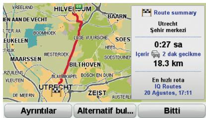 TOMTOM GO 550 - Rota ozeti - 1