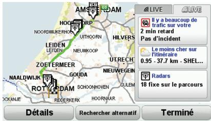 TOMTOM GO 750 LIVE - Instantané LIVE - 2