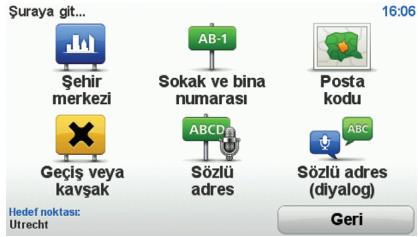 TOMTOM GO 950 - Sokak ve bina numarasi ögesine dokunun. - 2