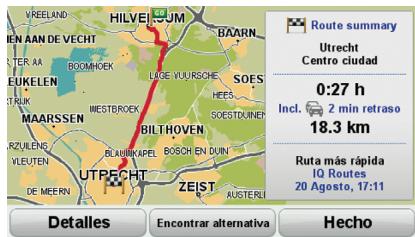 TOMTOM GO 950 - Resumen de ruta - 1