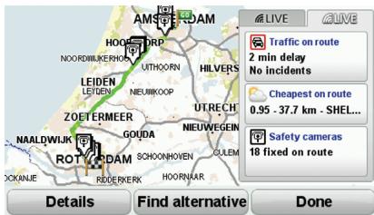 TOMTOM GO 950 LIVE - LIVE snapshot - 2