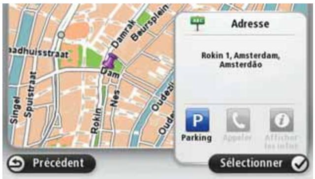 TOMTOM GO LIVE 825 - Planifier un parcours - 5