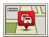 TOMTOM GO LIVE 825 - Affichage des informations du parcours - 1