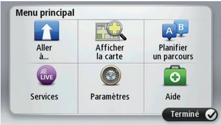 TOMTOM GO LIVE CAMPING-CARS & CARAVANES - Planifier un parcours - 1
