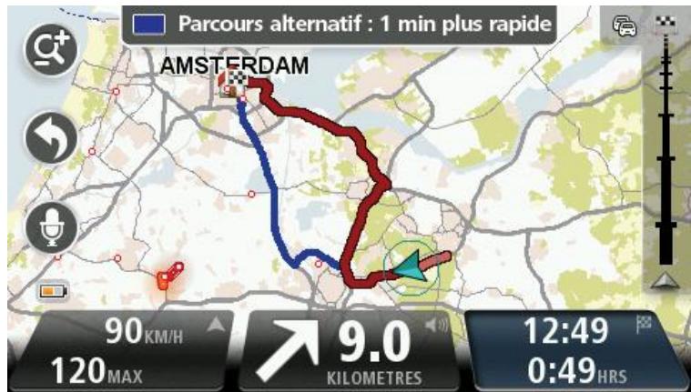 TOMTOM GO LIVE CAMPING-CARS & CARAVANES - Parcours alternatives - 1