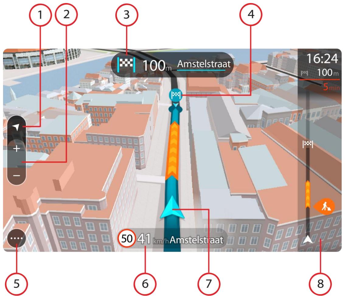 TOMTOM GO 40 - The guidance view - 1