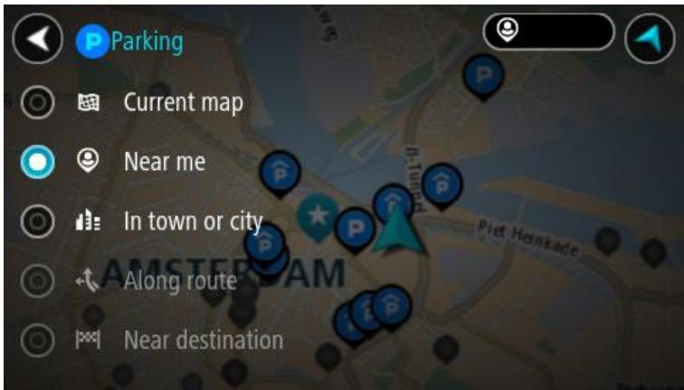 TOMTOM GO 40 - Finding a car park - 6