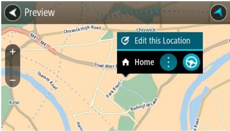 TOMTOM GO 40 - Changing your home location - 1