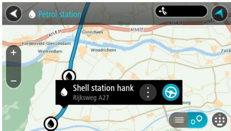 TOMTOM GO 50 - Finding a petrol station - 7
