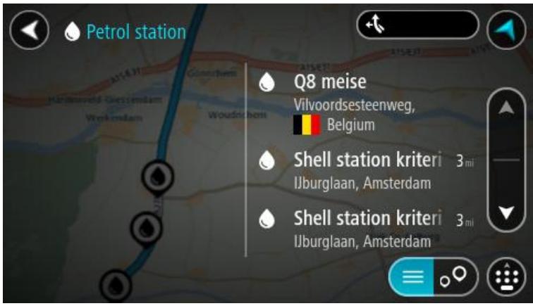TOMTOM GO 60 - Finding a petrol station - 5