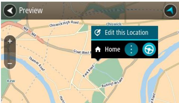 TOMTOM START 40 - Planning a route using My Places - 4
