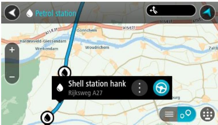 TOMTOM START 40 - Select Petrol Station. - 6