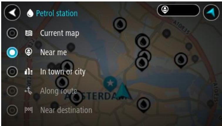 TOMTOM START 40 - Select Petrol Station. - 5