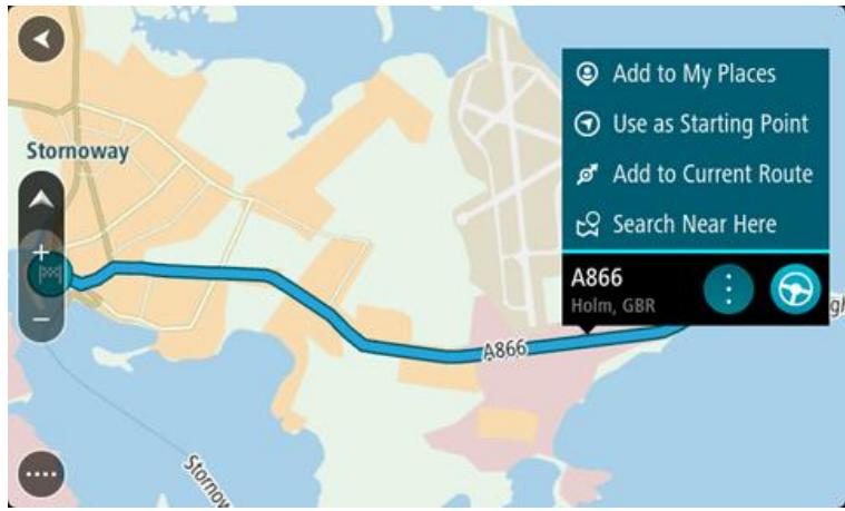 TOMTOM START 50 - Planning a route in advance - 3