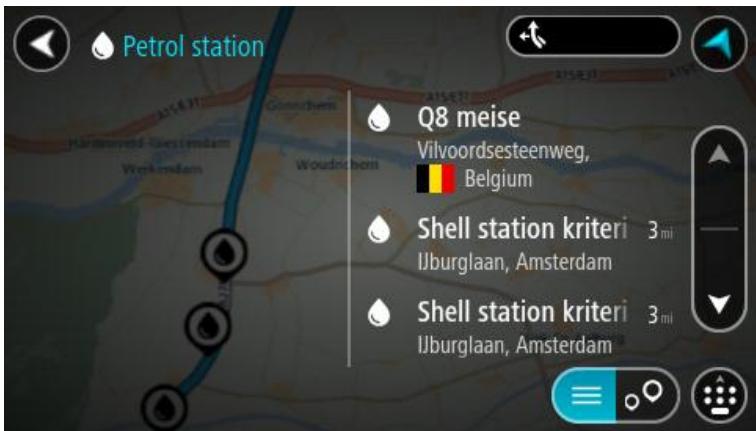 TOMTOM START 50 - Select Petrol Station. - 4